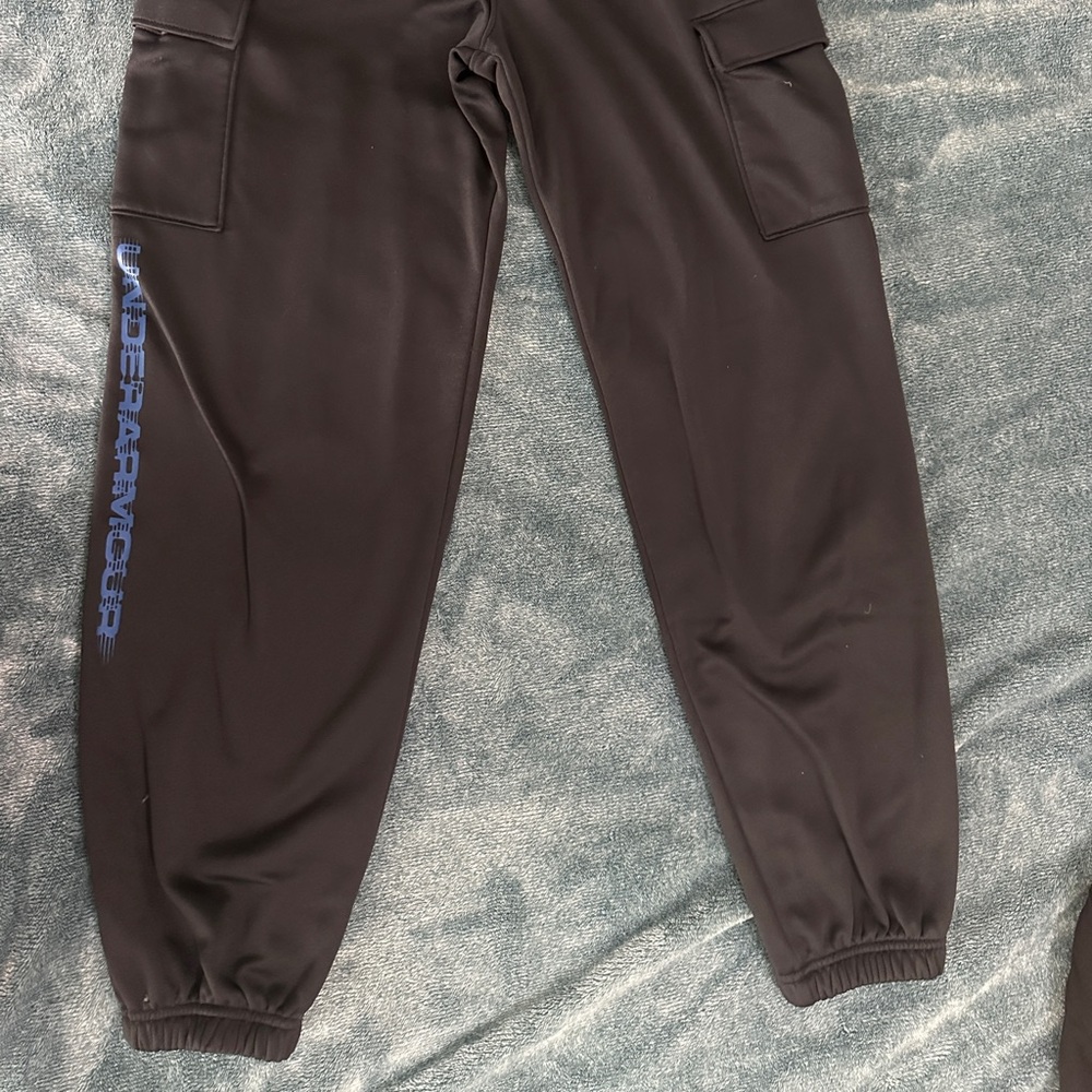 Under Armour Kid's Black Cargo Pants